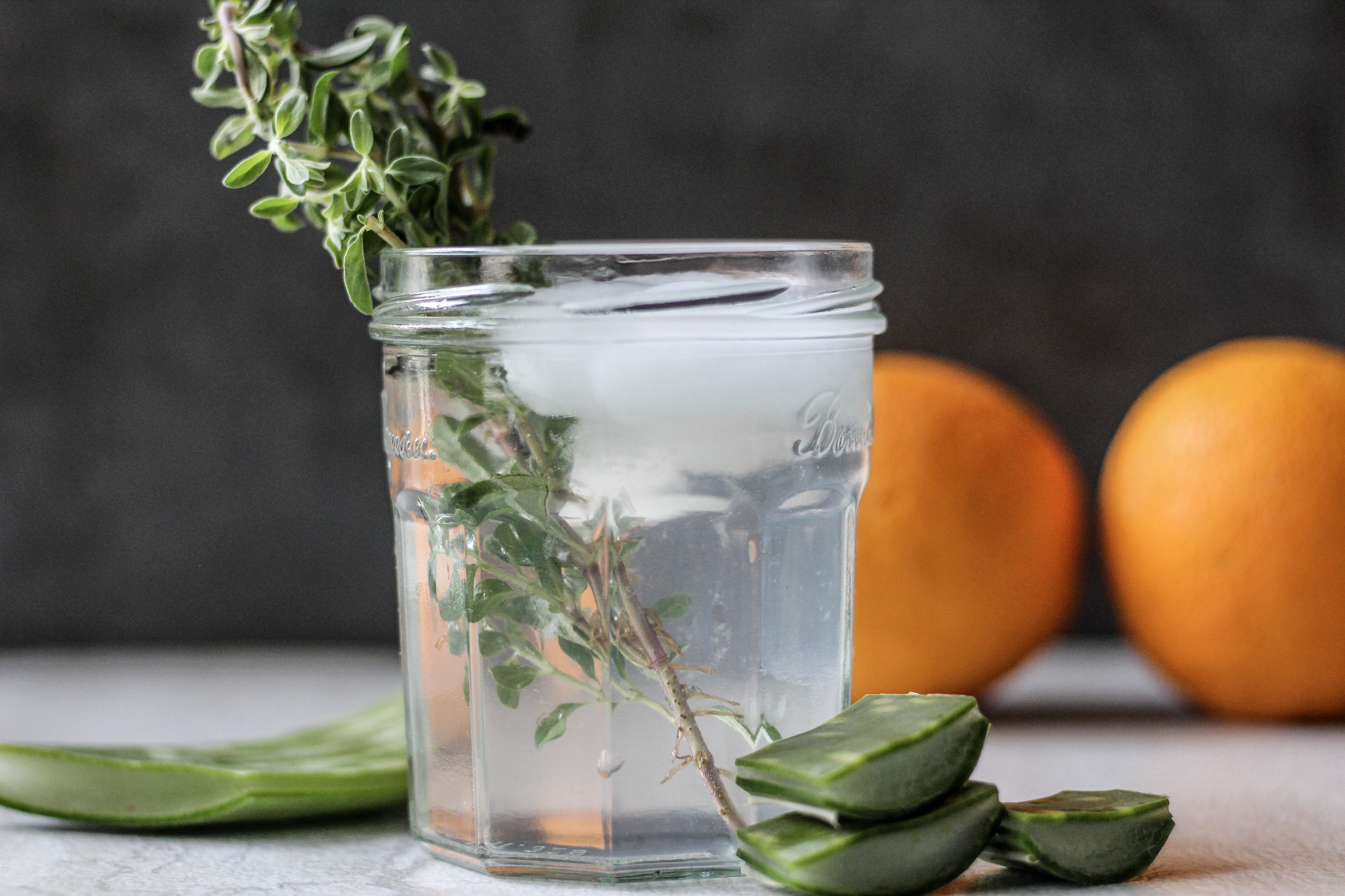 aloe vera juice making